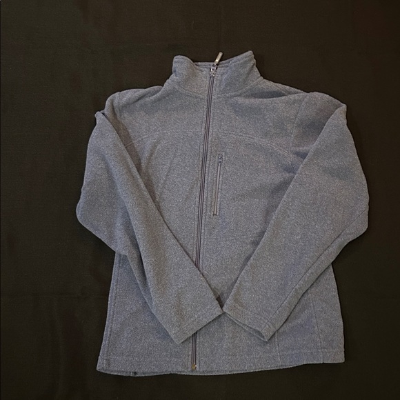 Sweaters - Blue Full-Zip Jacket